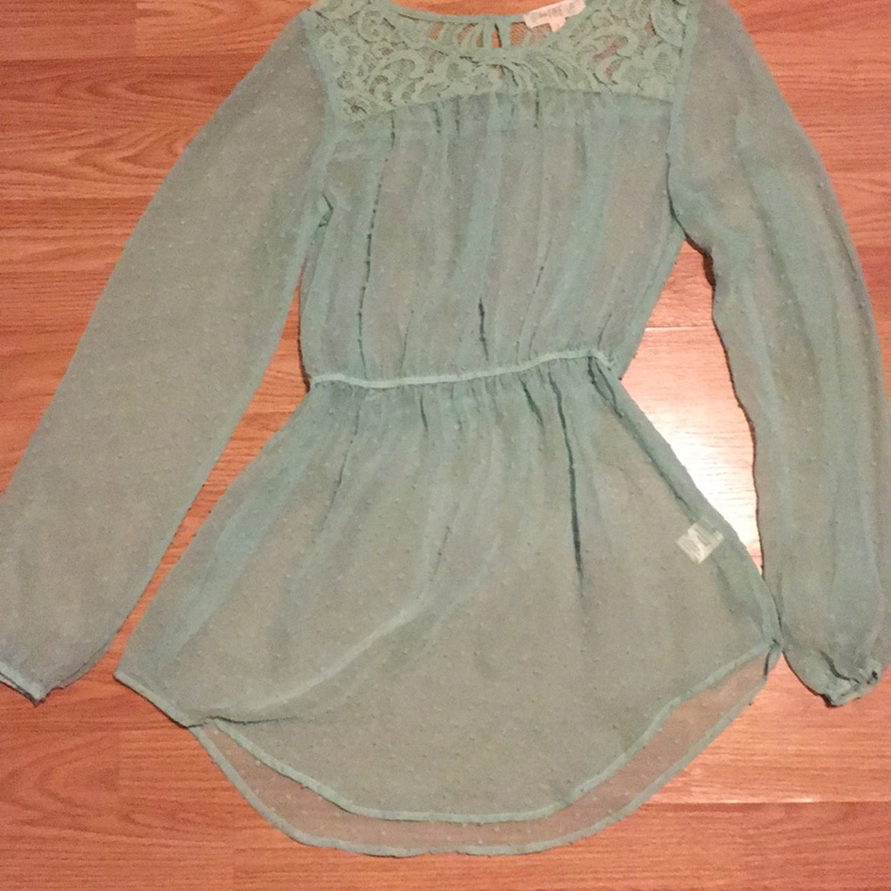 Teal Blouse